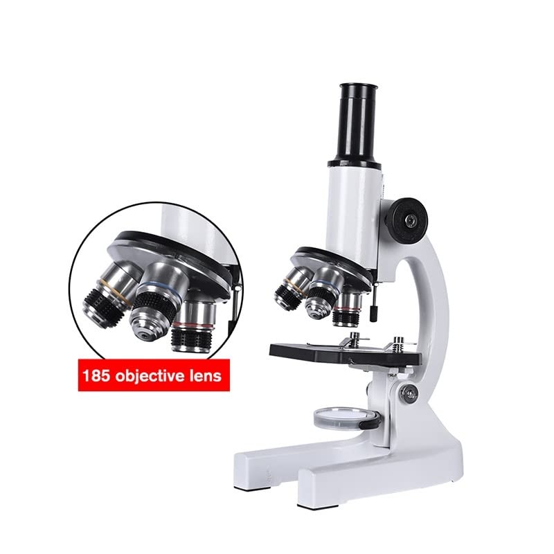 Microscope 640X 1280X 2000X Biological Microscope, Monocular LED Electronic Eyepiece(Package 3(40X-2000X))