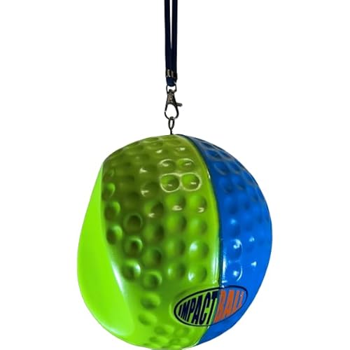 Impact Ball New & Improved, Patented Ultimate Golf Training Aid,