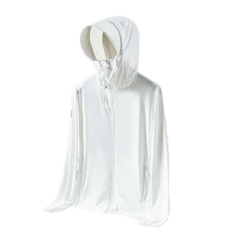 Lightweight Sun Protection Clothing for Men and Women, UPF 50+ Sun Protective Jacket Hoodie Long Sleeve UV Shirts