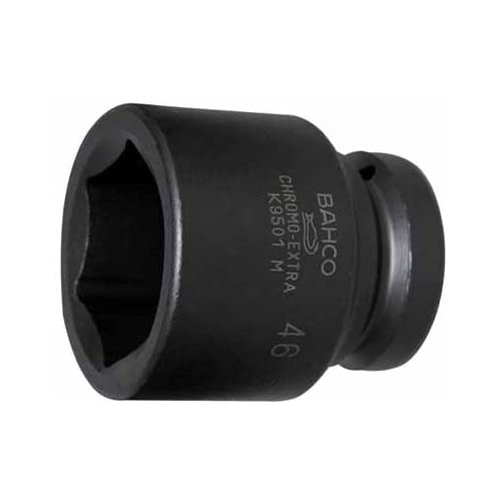 Bahco K9501M-34 6 Edge Hexagon Socket, Black, 34 mm