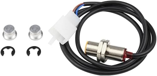 Miniatura 2 de Surakey Kit de repuesto para velocímetro de motocicleta, sensor de odómetro digital para motocicleta, cable de velocímetro de motocicleta con 2