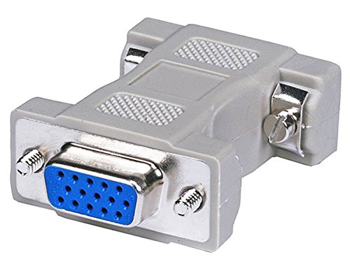 Monoprice 101172 HD15 (HD VGA/SVGA) F/F Molded Gender Changers (101172)