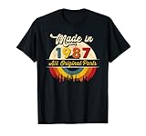 Photo Gallery realizzato nel 1987 34th birthday retro disco in vinile vintage maglietta Photo Gallery realizzato nel 1987 34th birthday retro disco in vinile vintage maglietta