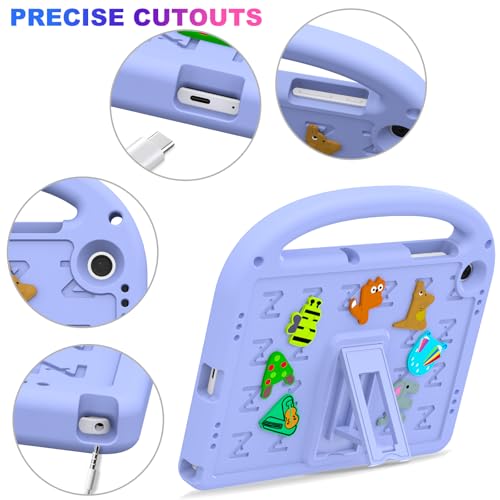 Étui pour Tab A9 Plus violet en finitions premium coque antichoc