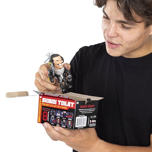 SKIBIDI Toilet Mystery Figure Collector Series 2, Collectible Figures, YouTube Animation Sensation, Officially Licensed Toilet Merch - Image 4