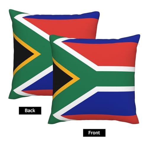 Housses de coussin drapeau Afrique du Sud déco salon moderne - 4