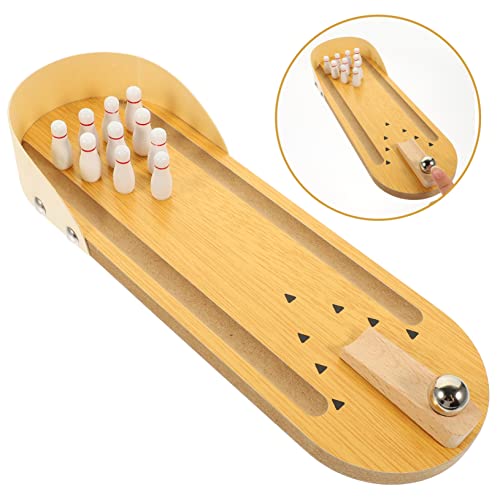 Juego de mini bolos de madera para tardes de terraza y reuniones familiares en casa 5