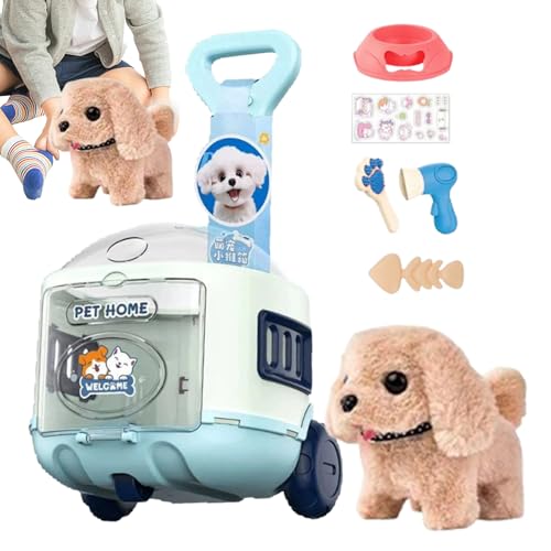Figurines peluches réalistes pour jeu d'imitation à la maison et voyage