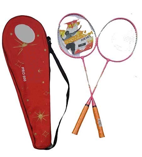 TT Lightweight Aluminum Air Badminton Racket Set of 2 (Multicolour) (B08R24GVVS) Amazon Price History, Amazon Price Tracker