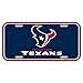 Produktbild NFL Houston Texans Nummernschild, Team-Farbe, Einheitsgröße