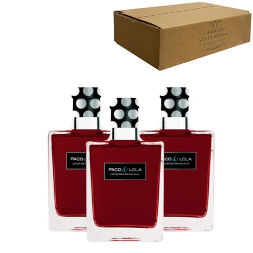 Licor de Frambuesa - Celebra los momentos especiales con el licor perfecto Pack 3-50cl