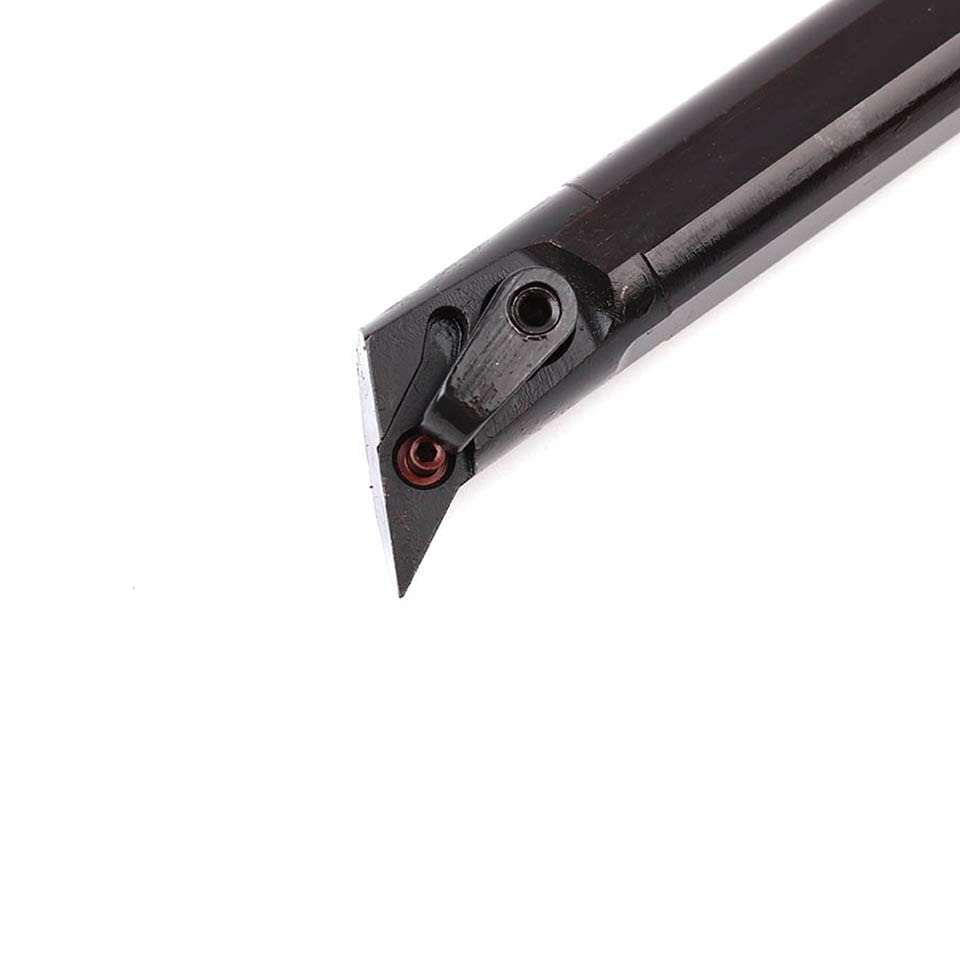 1pc S20R-MVQNR16 S20R-MVQNL16 CNC Lathe Boring Bar S25S-MVQNR16 S25S-MVQNL16 Internal Turning Tools Holder, for VNMG Carbide Blades(S20R-MVQNL16)