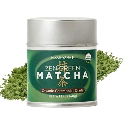 MIKAN YAMA ZEN GREEN Organic Matcha Powder Cover