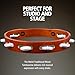 Traditional Wood Tambourine with Aluminum Jingles, Single Row — NOT MADE IN CHINA — Great for All Musicians, 2-YEAR WARRANTY