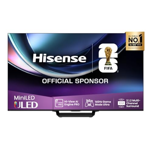 TV Mini LED QLED Hisense 4K UHD 85U7Q PRO 215 cm 2025 - vue 7