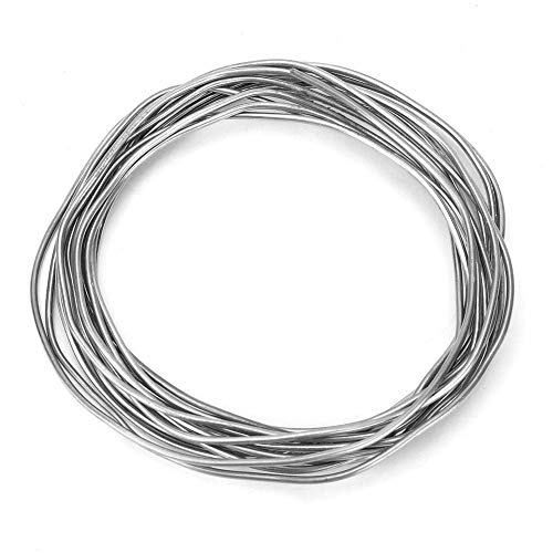 Fil Fourré de Soudure Fil Fourré en Aluminium de Cuivre Tiges de Soudage à Basse Température pour Moteurs de Radiateurs Batteries (2m)
