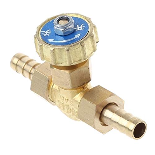 Válvula de aguja para regular gas con espigas de 8 mm y resistencia de 1 Mpa 4