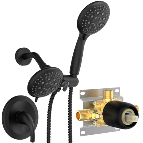 Image of SR SUN RISE Dual 2 in 1 Shower System with Handheld,Matte Black