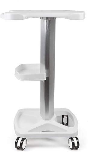 Miniatura 4 de Soporte de carro de aleación de aluminio montado para máquinas de cavitación ultrasónica RF Salon Spa Belleza Tatuaje Rolling Cart Tray USA Stock