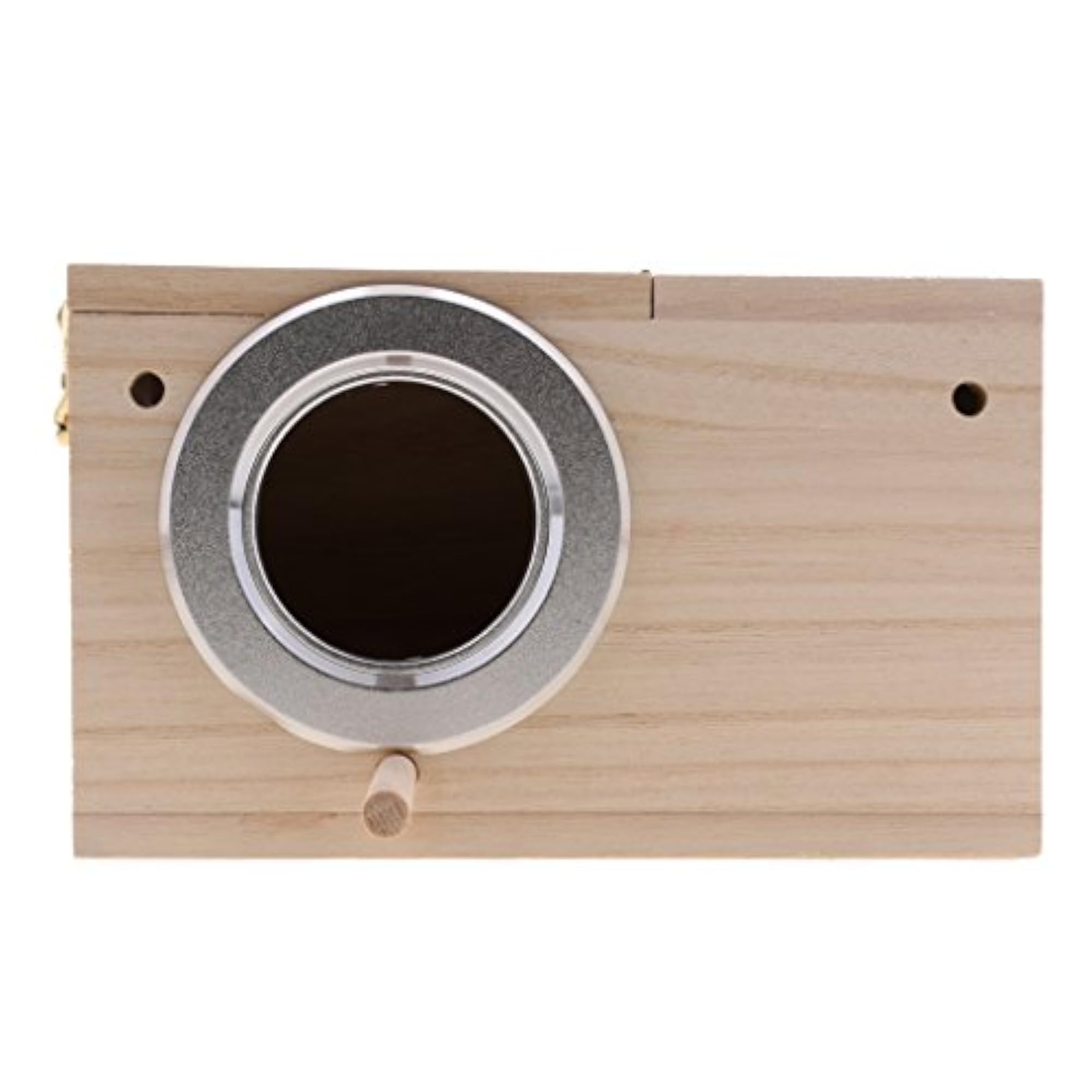 3X Wooden Wild Bird Nest Box Nesting Station