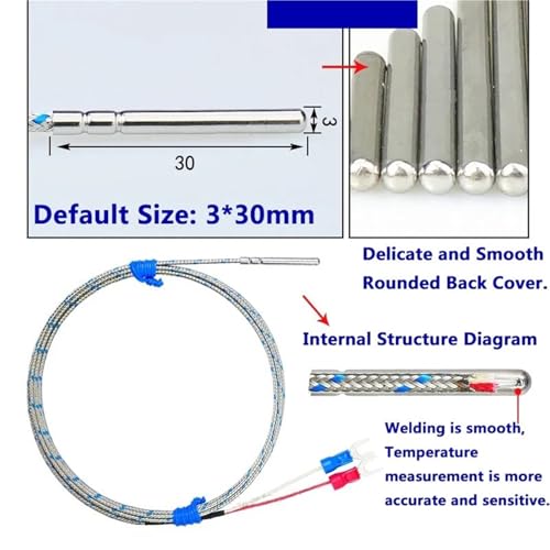 Thermocouple Type K 0-600°C protégeant vos mesures industrielles grâce au blindage acier