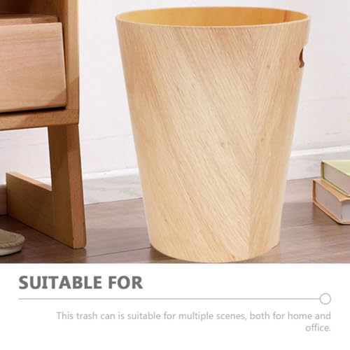Corbeille à papier pour maison et bureau style zen japonais bac de rangement grand format - 3