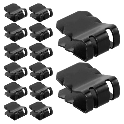 Clips de guardabarros Healeved de 100 piezas con sujetadores metálicos para coche