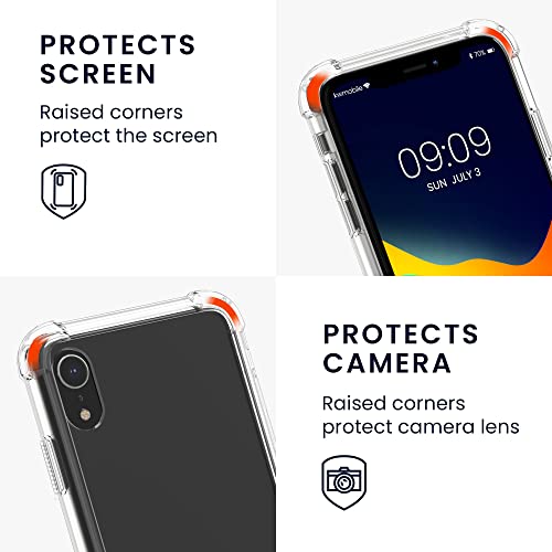 Kwmobile Necklace Case für Apple iPhone XR – Silikonhülle mit Handykette