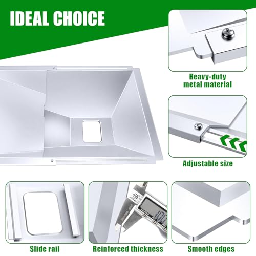 Image of Uniflasy Grease Tray with Catch Pan for Nexgrill, Dyna-Glo Grills