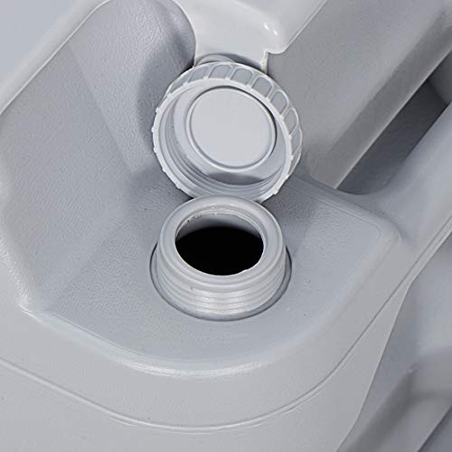 Saturnpower 0269 6.6 Gallon Portable Toilet, Flush Porta Potty, High Density Polyethylene Density Polyethylenewith Detachable Tank For Camping, Rv thumb #5