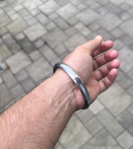 Generic Classic Sarb Loh Sikh Punjabi Kada Silver Color Punjabi Fashion Accessory Sikh Punjabi Kada For Men And Women Pure Iron Kada Sarblog SIkh Wrist Bracelet2