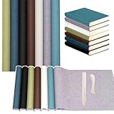 【Packing List】:6 sheets of premium 7-color book cloth (glue not included). 【Size】:Each book cloth measures 100×43 cm (40 × 16 inches), offering ample coverage for most standard books while remaining compact for easy storage and portability. 【Material...