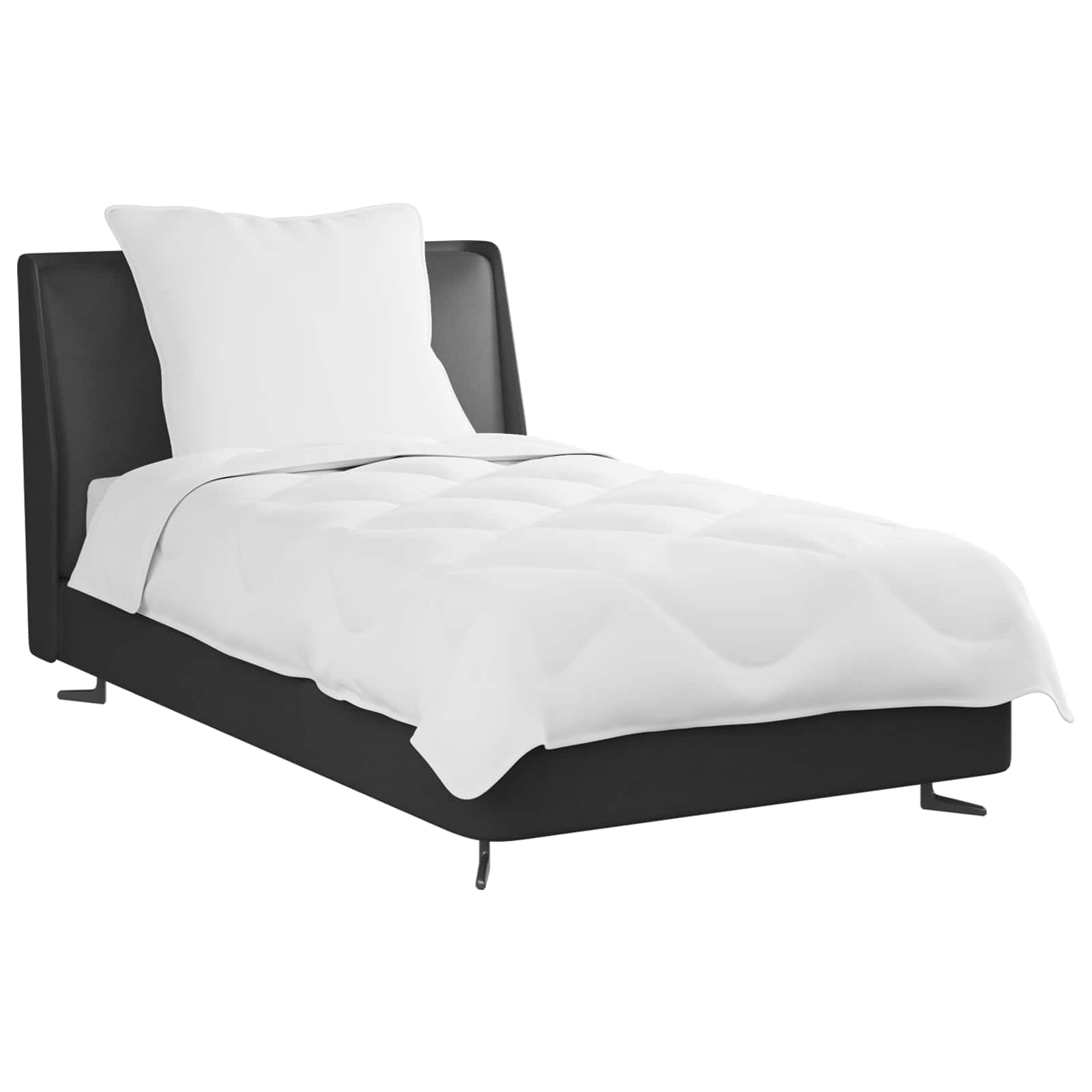 Generico Duvet Estivo con Cuscino 2 PCS Bianco Microfibra,Casa e Giardino,Biancheria,Lenzuola e Coperte,Bianco,3.84 kg,3376459