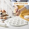 DECORA Griglie Tagliapasta Per Crostate - Ø 30 Cm, Classica E Arabesque, Plastica, Per Dolci E Salati - Foto 4