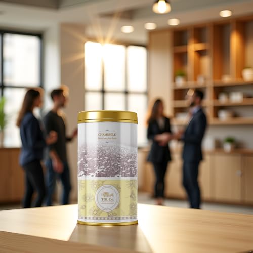 Image of TGL Co.Chamomile Herbal Tea Infusion (50G Tin Can)|Rich in Anti Oxidant | Refreshing | No Artificial flavor | Improve Digestion