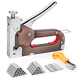 Gaethra Set Graffettatrice 3-in-1 – Graffettatrice per Legno con 3000 graffette e rimuov...