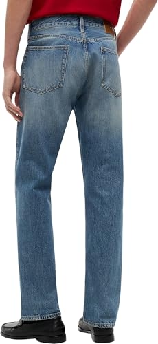 Tommy Hilfiger Herren Regular Straight Dover Tye Blue MW0MW42806 Straight, Denim, 28W / 29L, Denim (Tye Blue), 28W x 29L – Ansicht 3