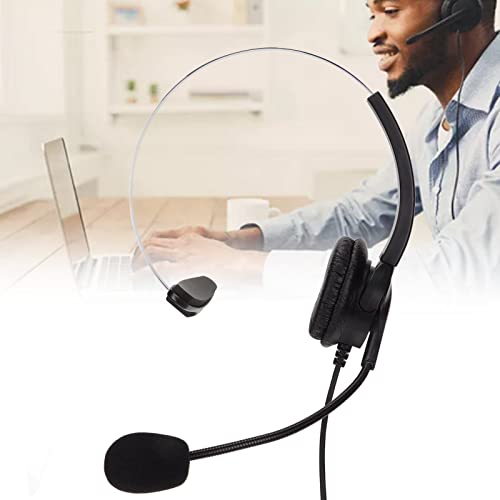 Fecamos Single Sided Business Headphone, Phone Headset Comfortable For Tablet Computers #TOP3