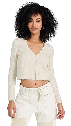 ASTR the label Women's Mayte Cardigan Sweater Set, Cream, Off