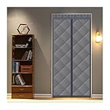 cortinas puerta cocina crochet IMPERMEABLE Y DURADERO: la carcasa de la magnético invierno cortina está hecha de tela Oxford, que puede evitar que el agua de lluvia y nieve penetre en la termicas cortina. La cortina de la puerta puede tener un rendimiento continuo de conservación del calor, y el material de tela Oxford es resistente al desgaste, a los arañazos. resistente y tiene una vida útil más larga