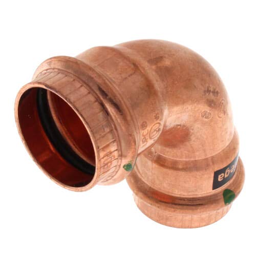 Viega 77327 1 Press x Press Copper Elbow (2-Pack) for Professionals