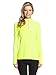 Roxy Shirt Keep Moving Long Sleeve - Top de Manga Larga de Running para Mujer, Color Amarillo, Talla XL