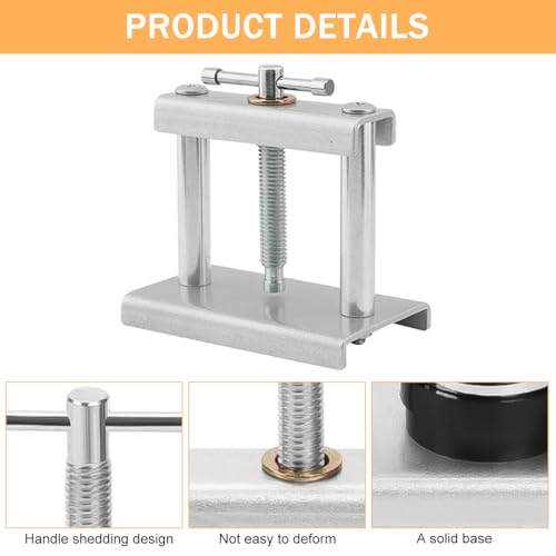 Image of Serplex Watch Repair Tool Kit, Back Case Pressing Device, Needle Tool, Triangular Piece & Multiple Sizes Press-Fit Components, Ideal for Battery Replacement, Case Assembly & Watch Maintenance
