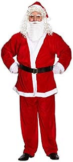 Mens Adult Deluxe Santa Suit Fancy Dress Costume Plus Size XXL