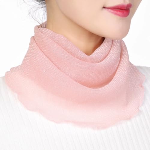 Image of Women's Scarf | Stole For Woman | Collar Scarf For Women Stylish | Stall For Womens | Border Print Face Cover Head Wrap | Boho|Beach|Multicolor|18 x 40cm | Pack Of 1
