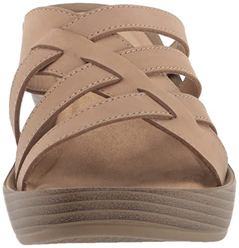 Eastland Women's Poppy Slide Sandal, Light Grey, 10 #TOP1