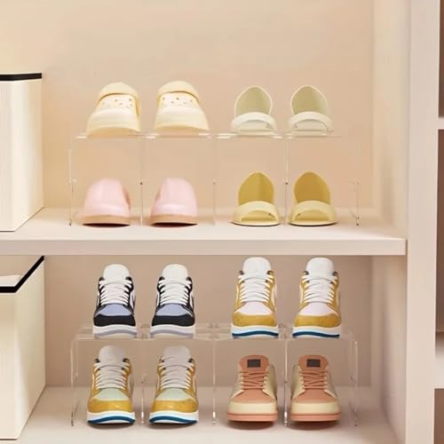 Organisateur de rangement à chaussures vertical pour entrée compacte (4 pièces) - 8