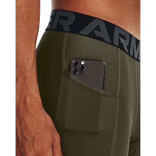 Image of Under Armour Men's Polyester Blend HeatGear Armour Long Shorts