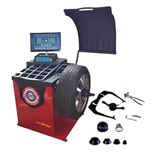 KATOOL Tire Changer and Balancer Combo,KT-T830+KT-B750 Tire Auto Repair Machine Kit Double Arm, Bead Blaster, Rim Diameter14''-24''1 Year Full Warranty