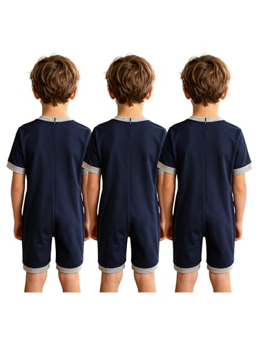 Overol antitiras infantil ideal para unas vacaciones cómodas a rayas 6